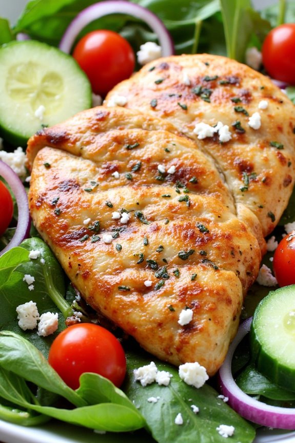 lemon herb chicken salad