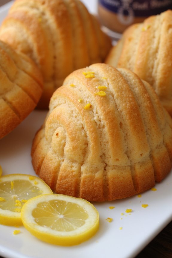 lemon zest madeleines recipe