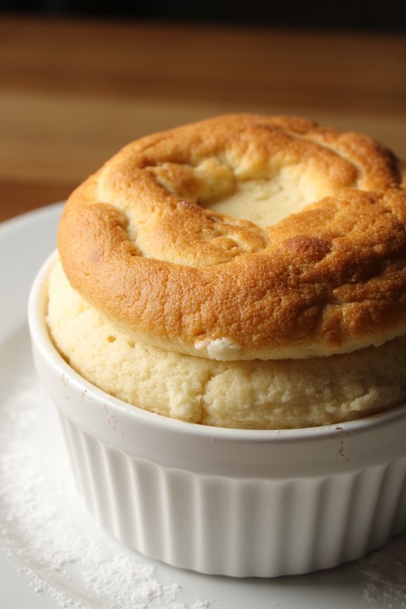 light and airy dessert