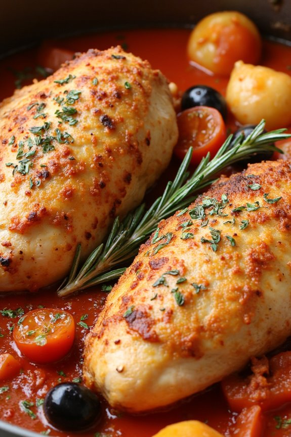 mediterranean chicken comfort dish