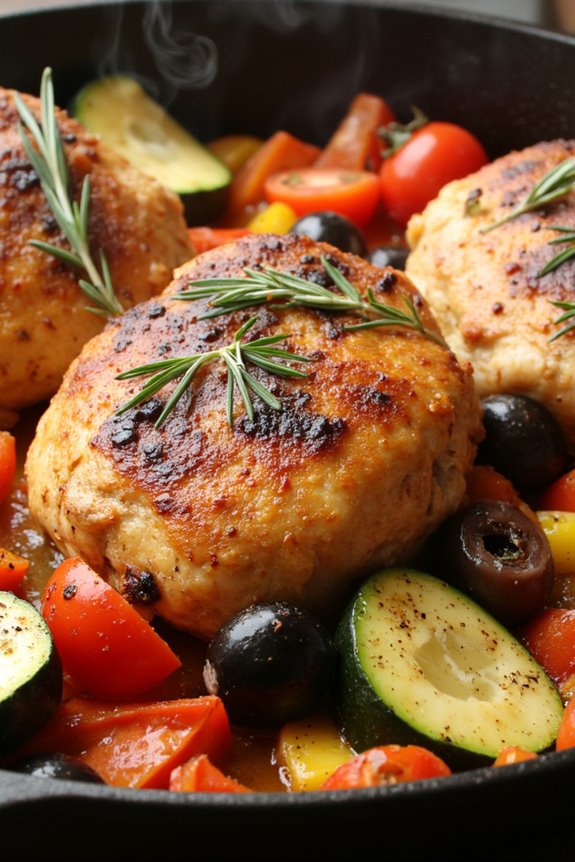 mediterranean chicken dish delight