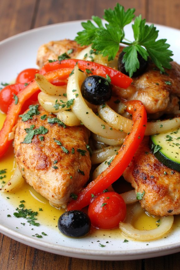 mediterranean chicken dish delight