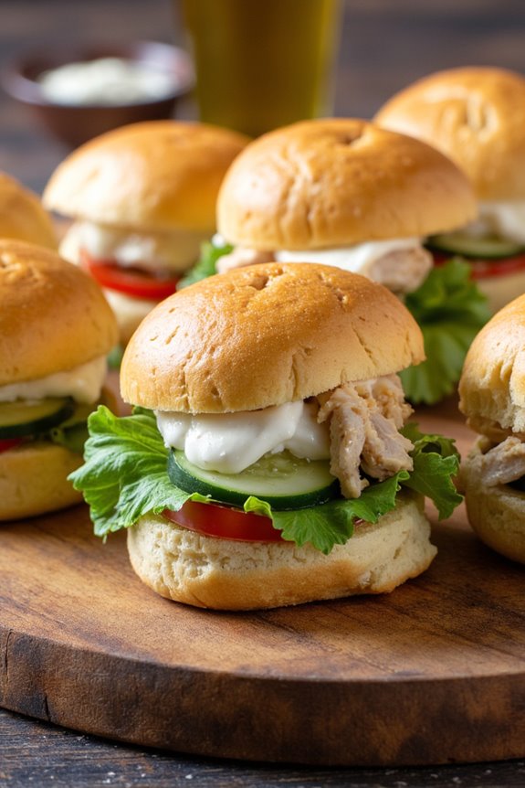 mini baguette slider recipes