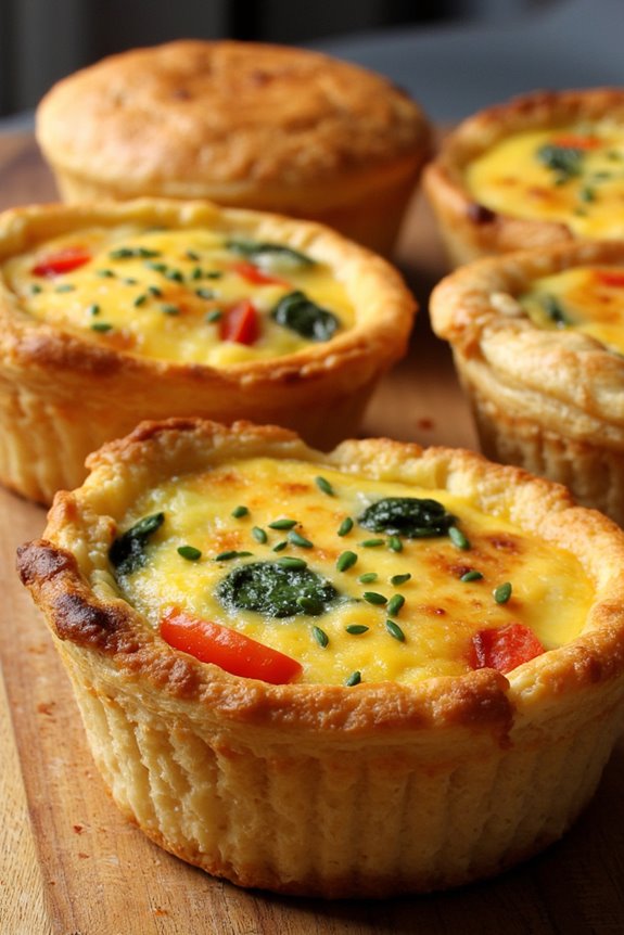 mini quiches for everyone
