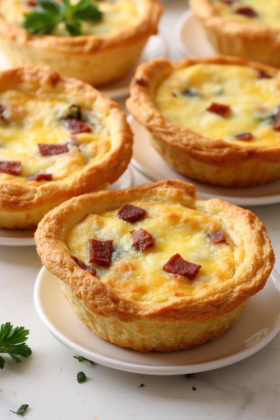 mini savory pastry bites