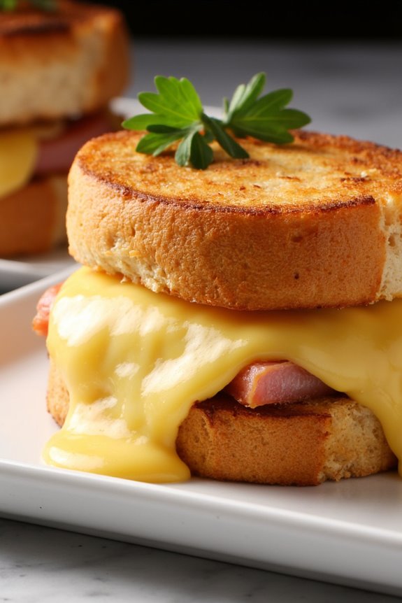 miniature french sandwich delight