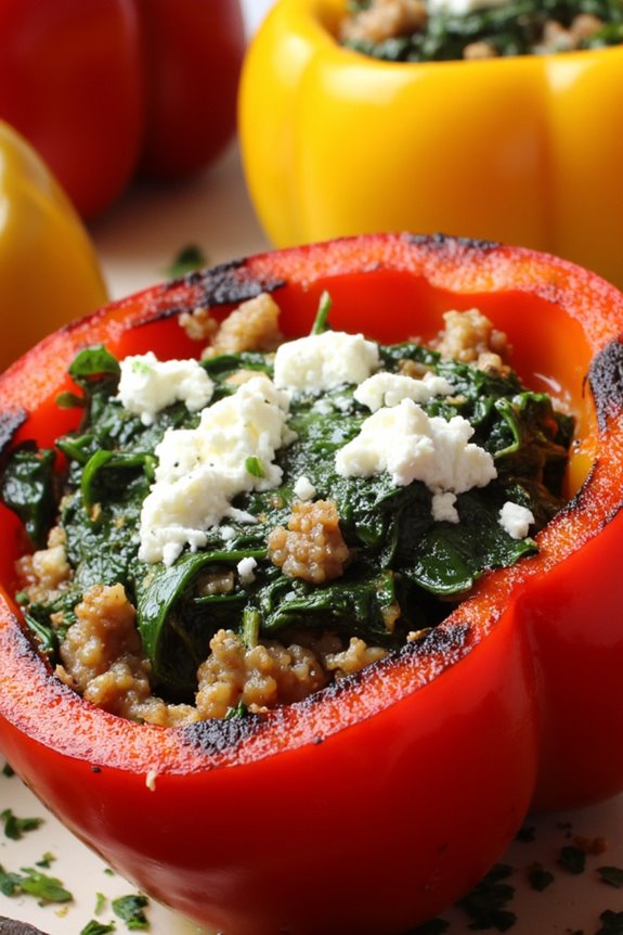 nutritious stuffed bell peppers