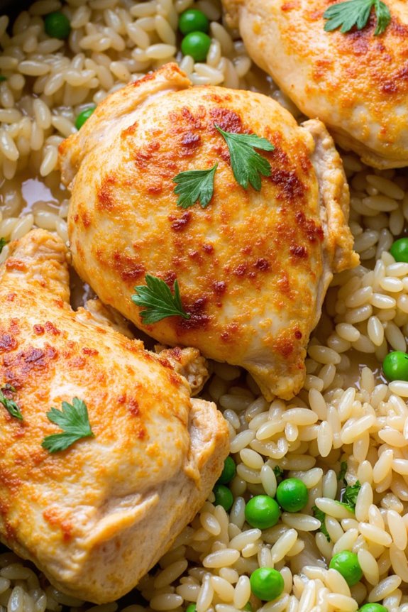 one pot chicken and rice