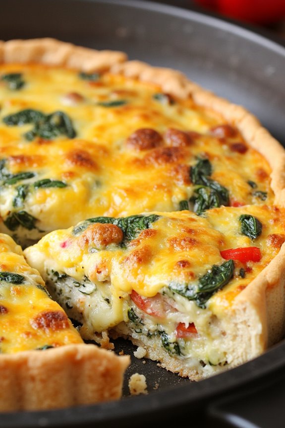 one pot savory quiche delight