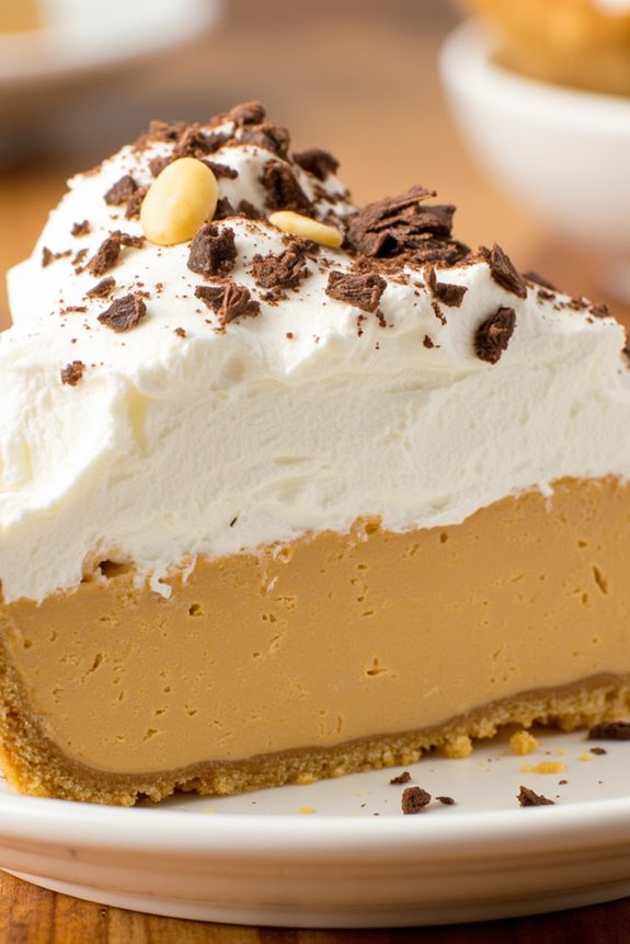 peanut butter french silk pie