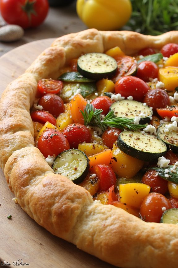 provencal vegetable tart delight
