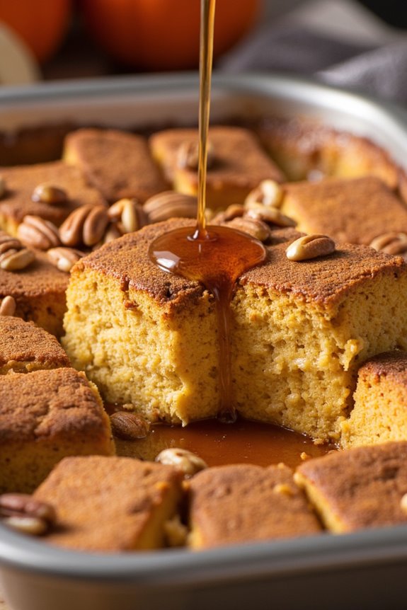 pumpkin spice breakfast bake