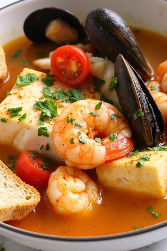 quick and easy bouillabaisse