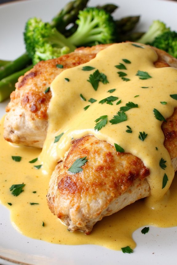 quick creamy mustard chicken