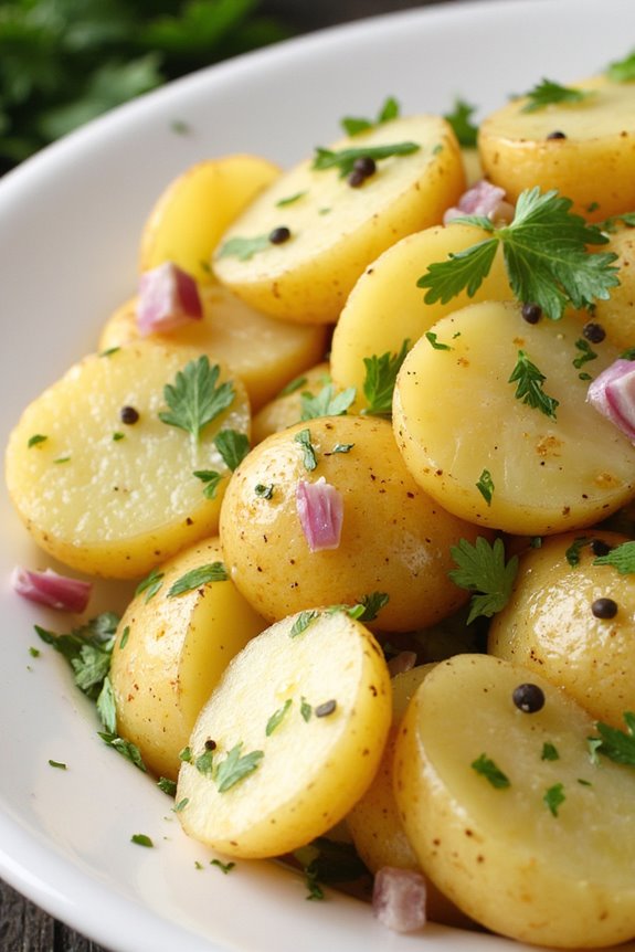 refreshing vinaigrette potato salad