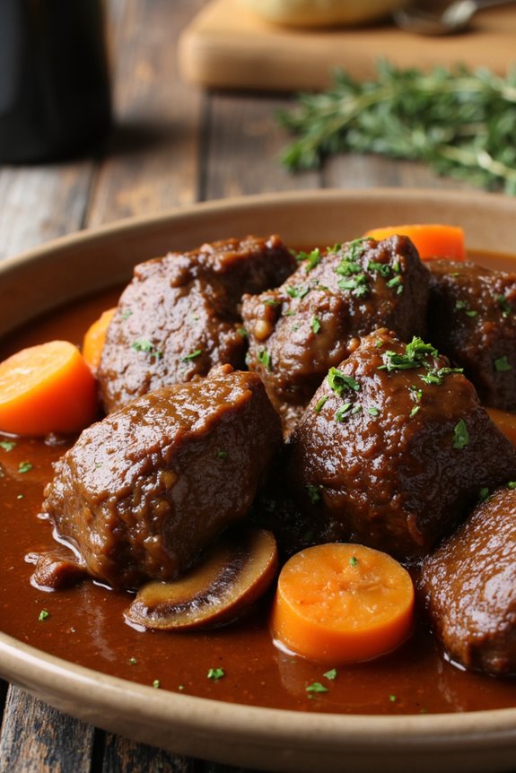 rich tender beef stew
