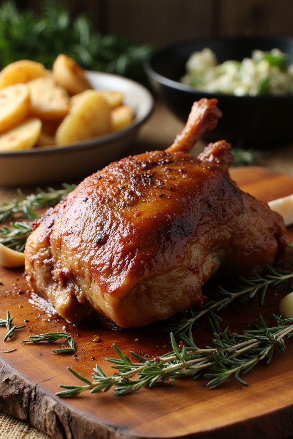 rich tender duck delicacy