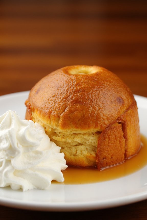 rum soaked brioche cake delight