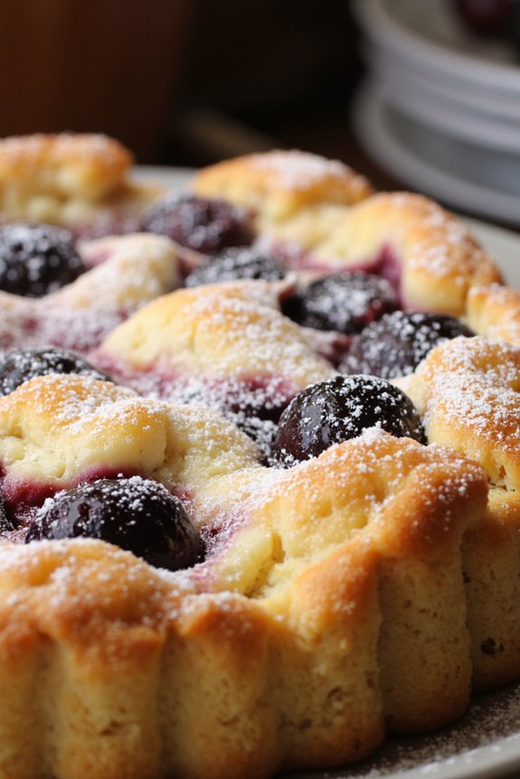 rustic french custard dessert