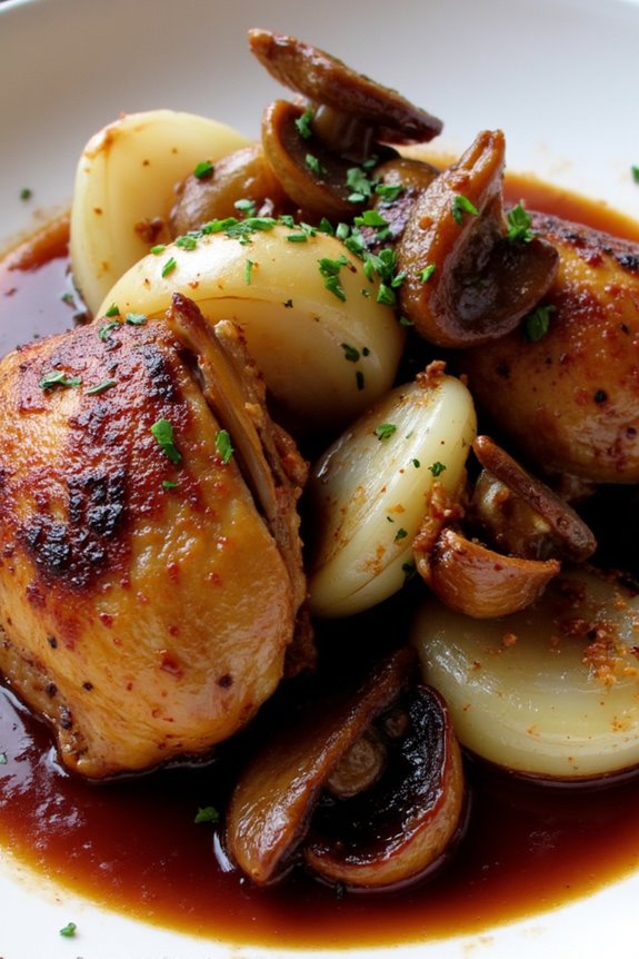 rustic french wine braise