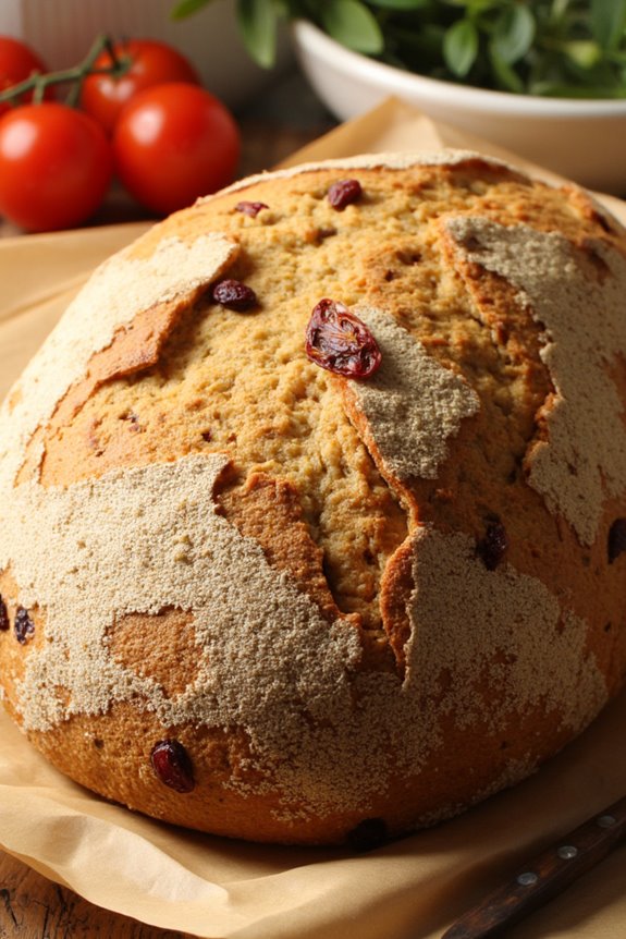 rustic mediterranean infused bread