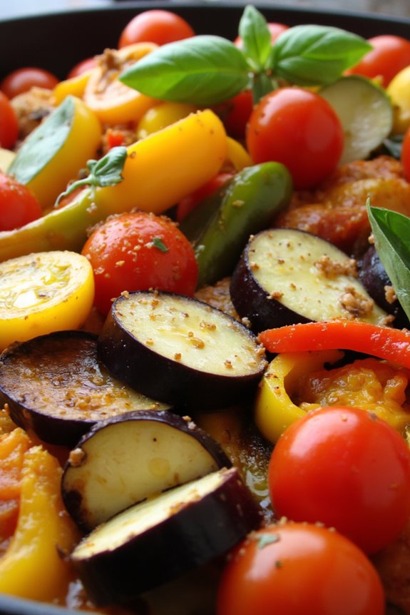 rustic summer vegetable medley