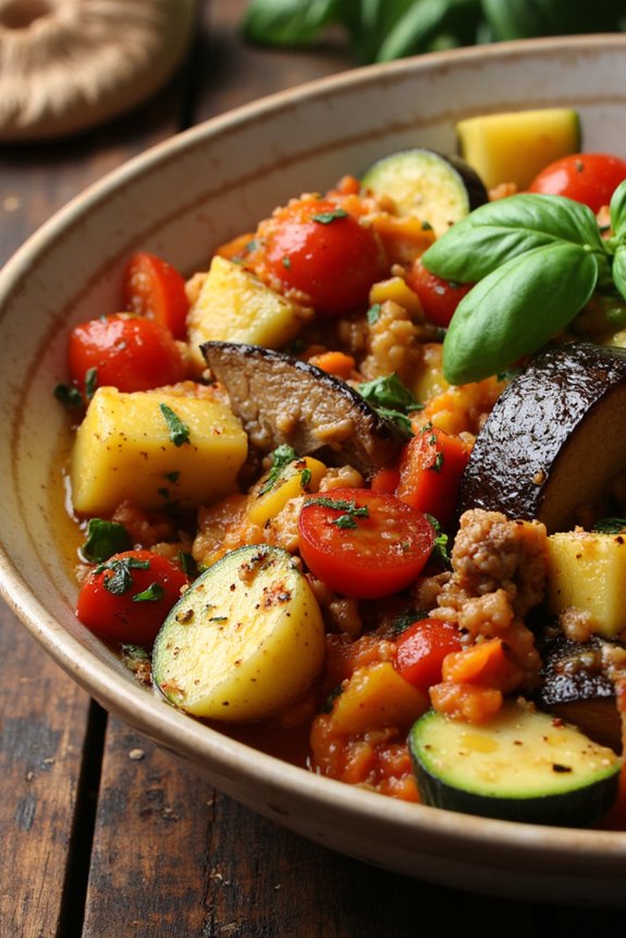 rustic vegetable stew delight