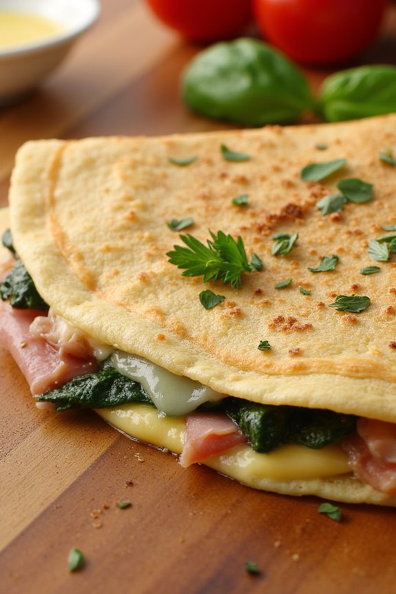 savory crepes for dinner