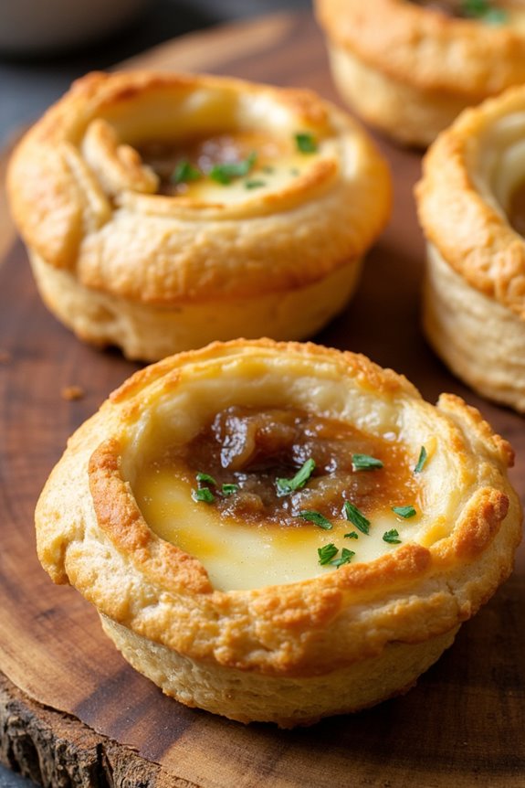 savory pastry onion bites
