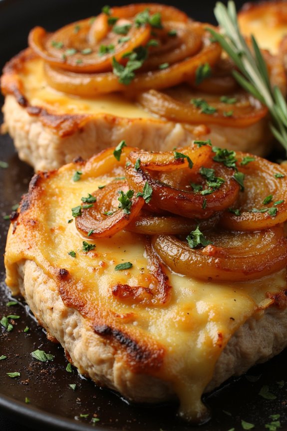 savory pork chops baked