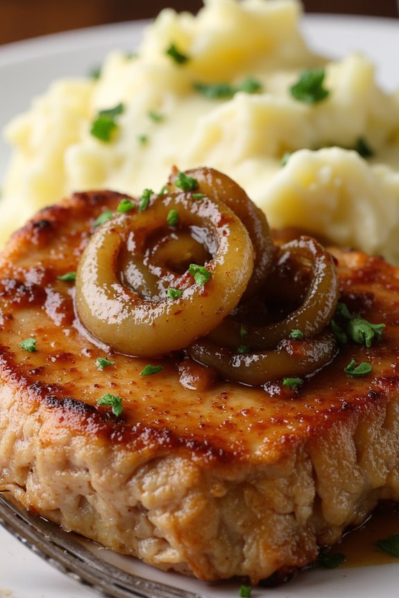 savory pork chops delight