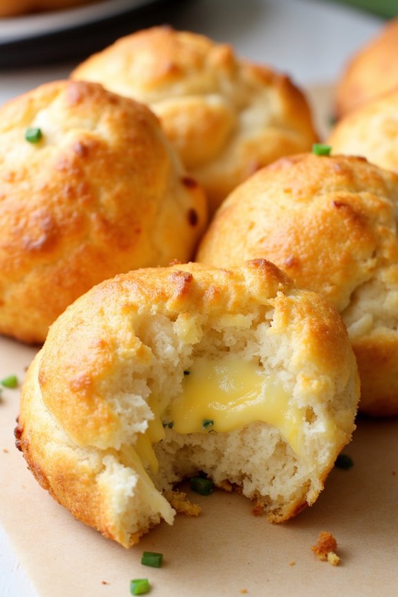 savory smoked gouda puffs