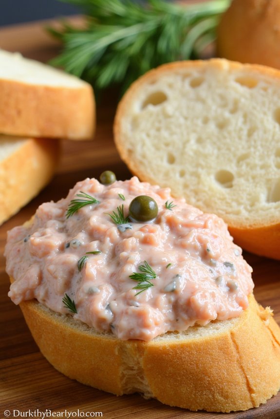 savory smoked salmon spread