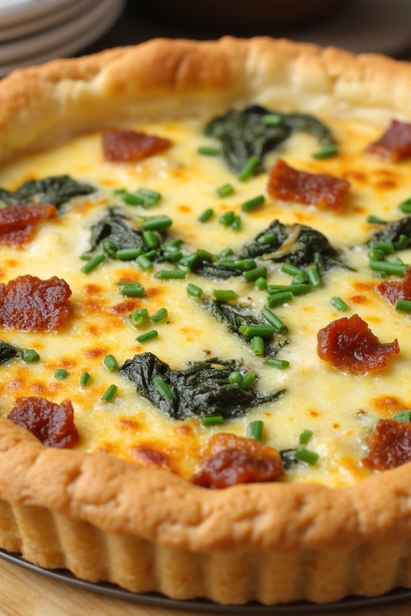 savory vegan quiche delight