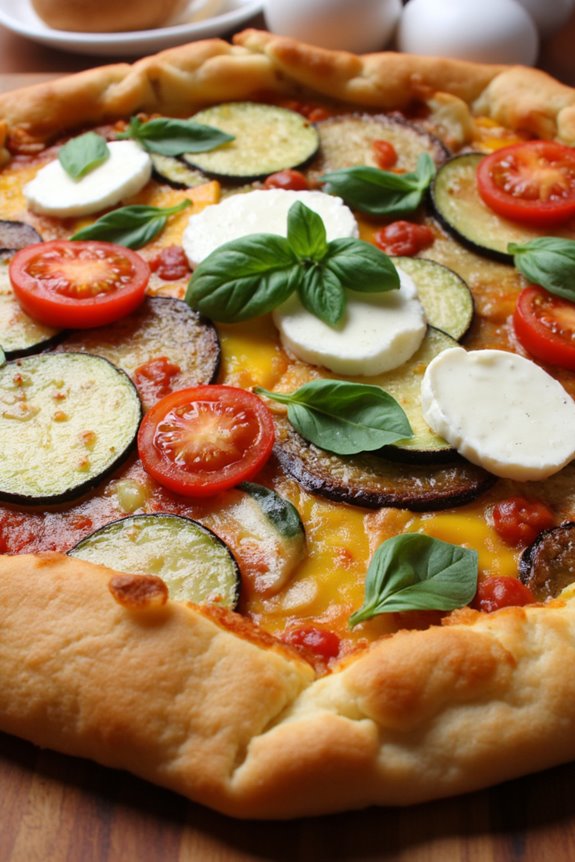 savory vegetable tart delight