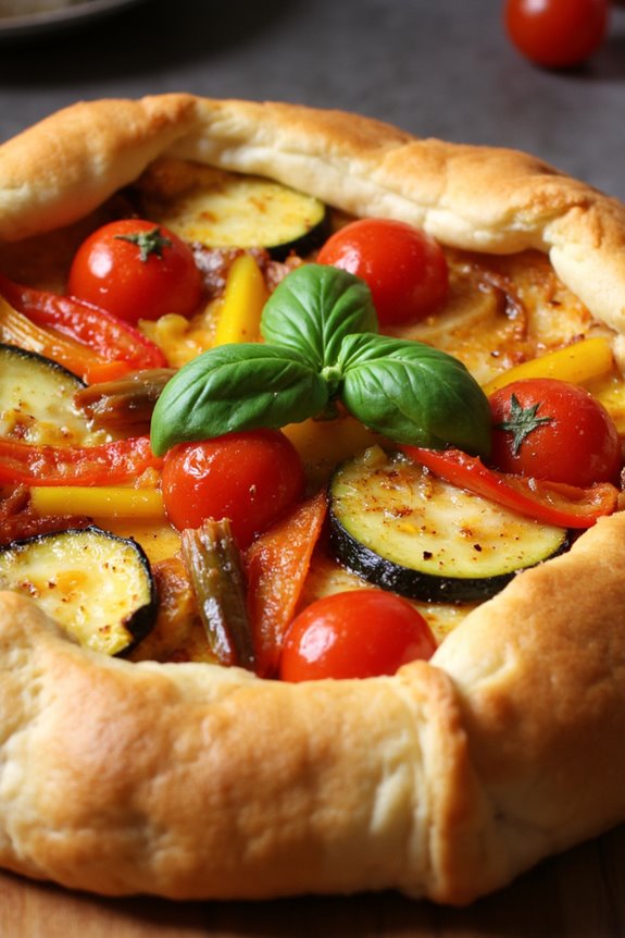 savory vegetable tart masterpiece