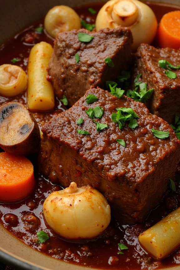 slow cooked beef stew delight