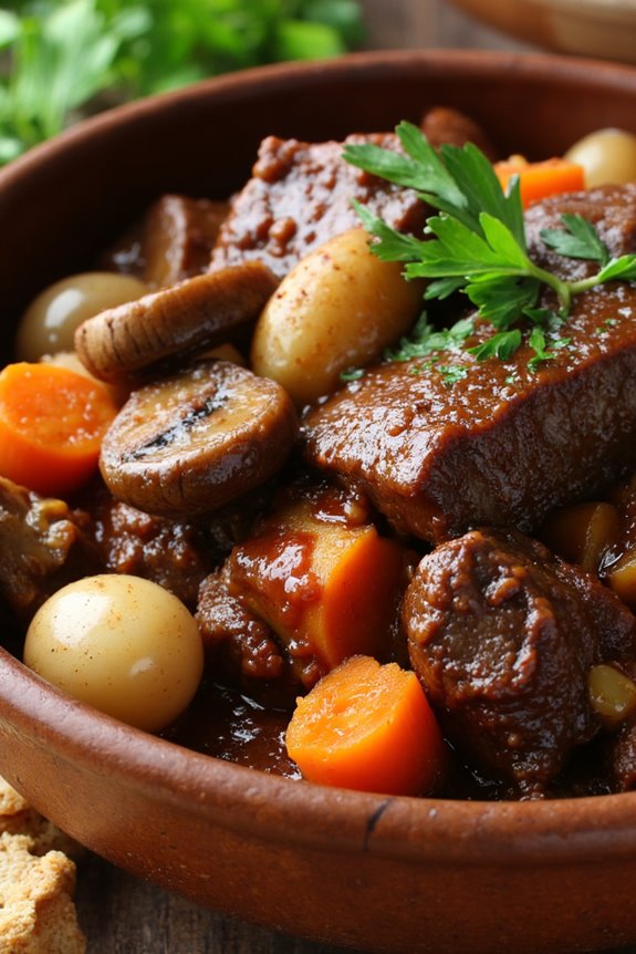 slow cooked beef stew