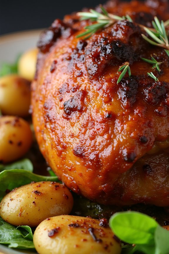 slow cooked flavorful duck legs