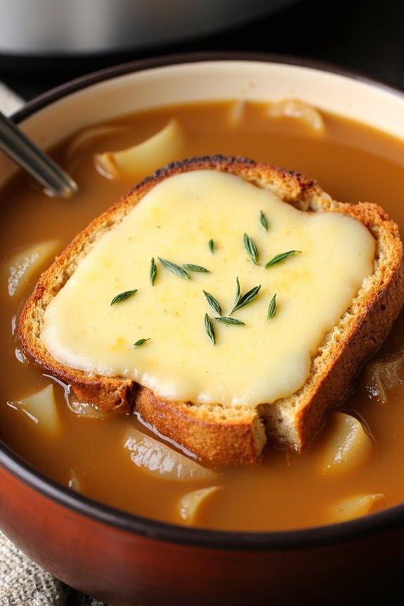 slow cooking caramelized onions