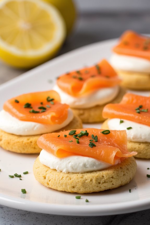 smoked salmon blinis recipe