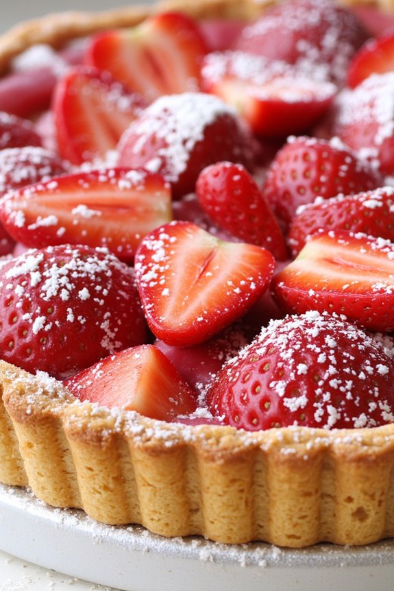 spring strawberry rhubarb delight