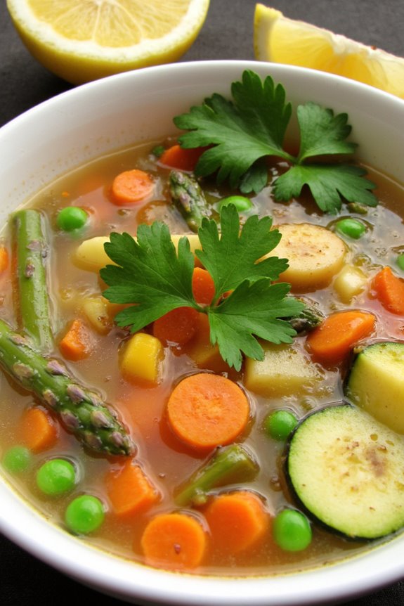 spring vegetable soup recipe