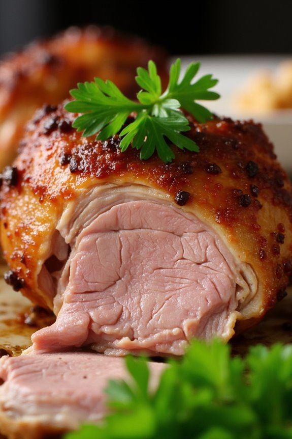 succulent slow cooked duck legs