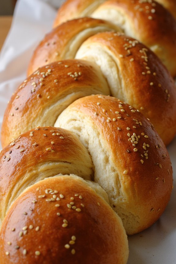 sweet rich braided bread