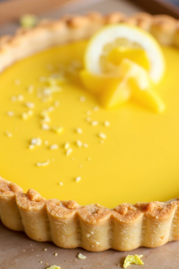 tangy lemon tart recipe