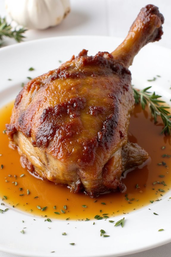 tender flavorful duck delicacy