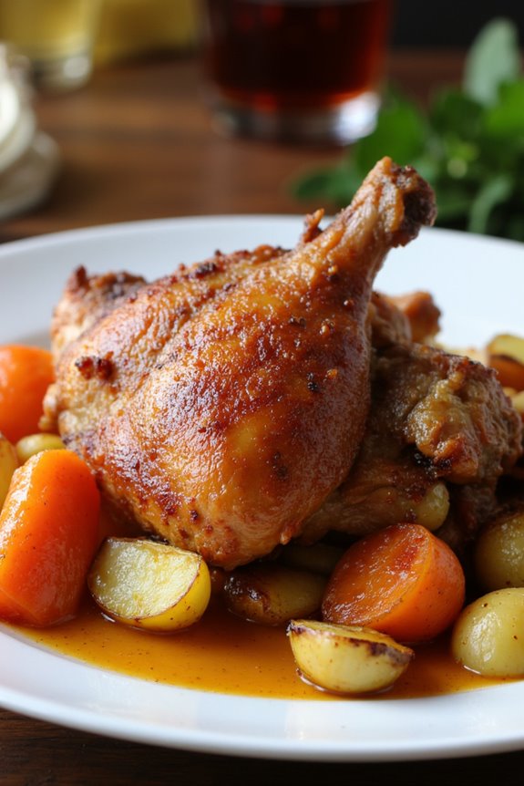 tender flavorful duck dish