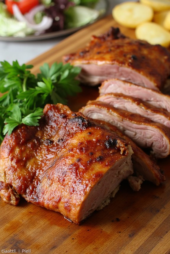 tender flavorful slow cooked duck
