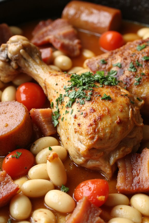 traditional french bean casserole